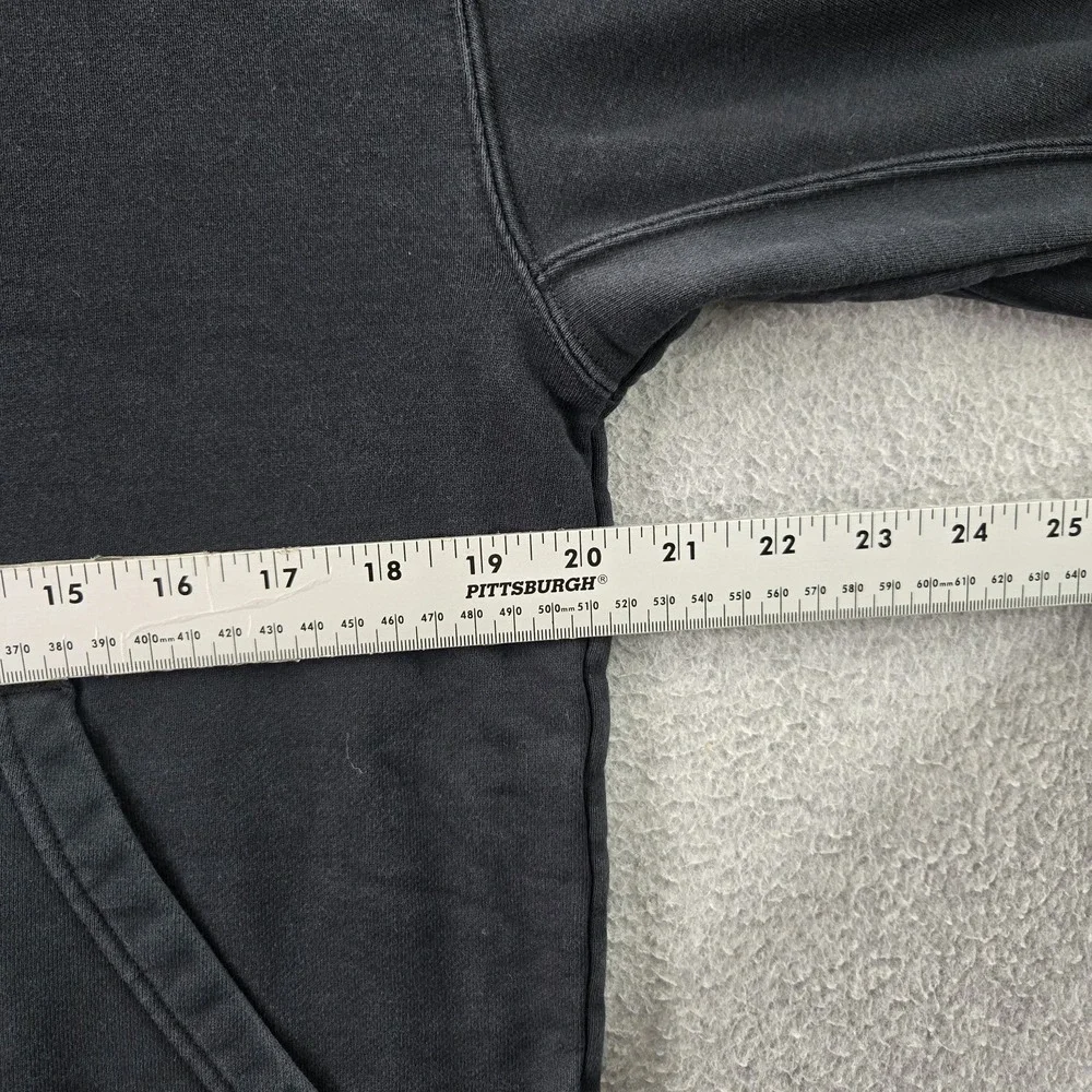 Jordan‎ Men Hoodie M Black Nike Logos Air Jumpman Logo Zipper Long Sleeve